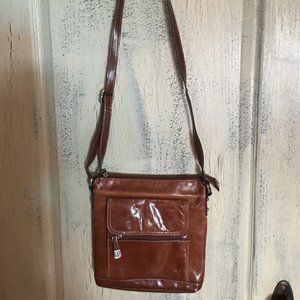 Gianni Bernini Leather Crossbody Bag